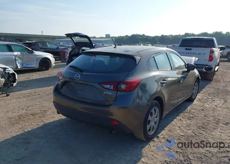 2016 Mazda 3 I Sport из США, поврежденный, VIN JM1BM1J77G1308026